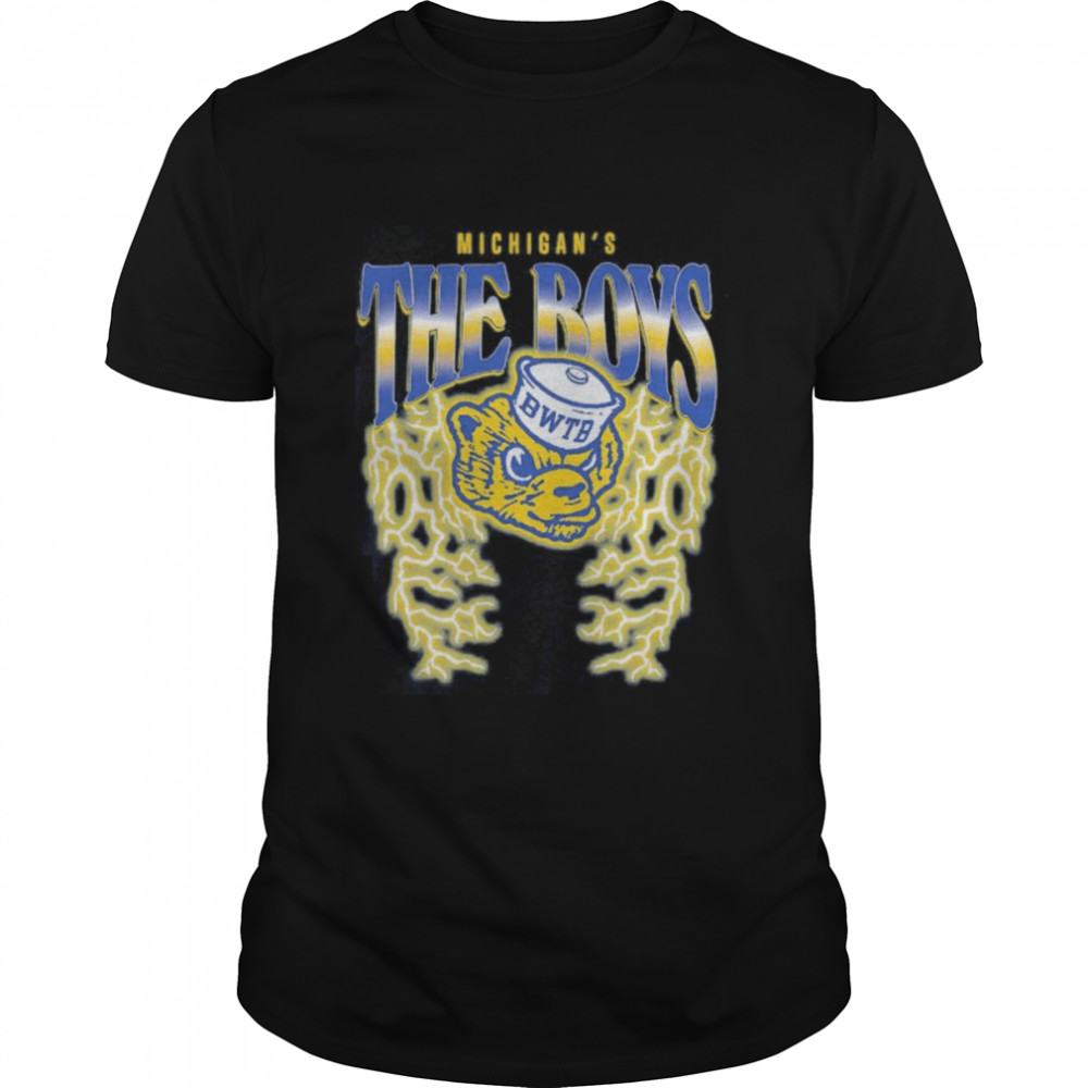 Michigan’s the boys lightning shirt