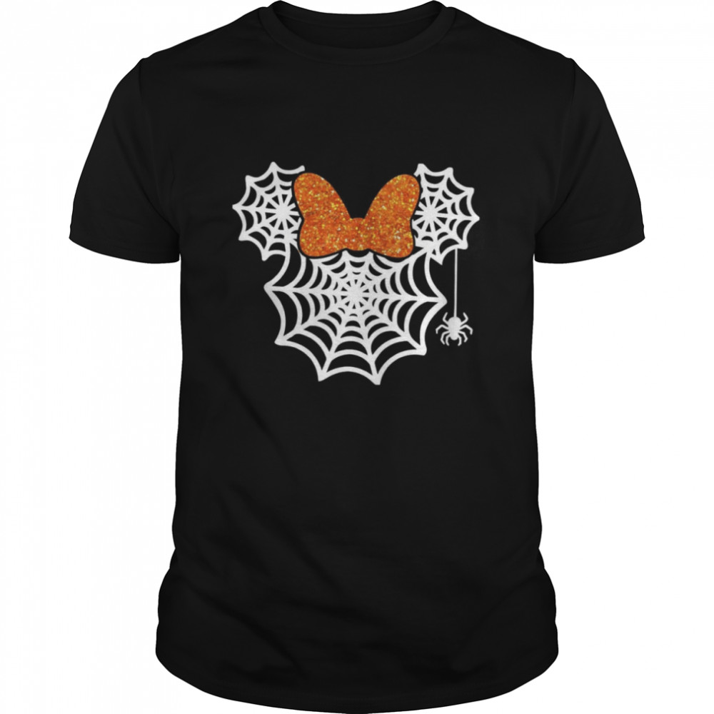 Minnie Mouse Spider Web Matching Minnie Mouse Trick Or Treat Disney Halloween shirt