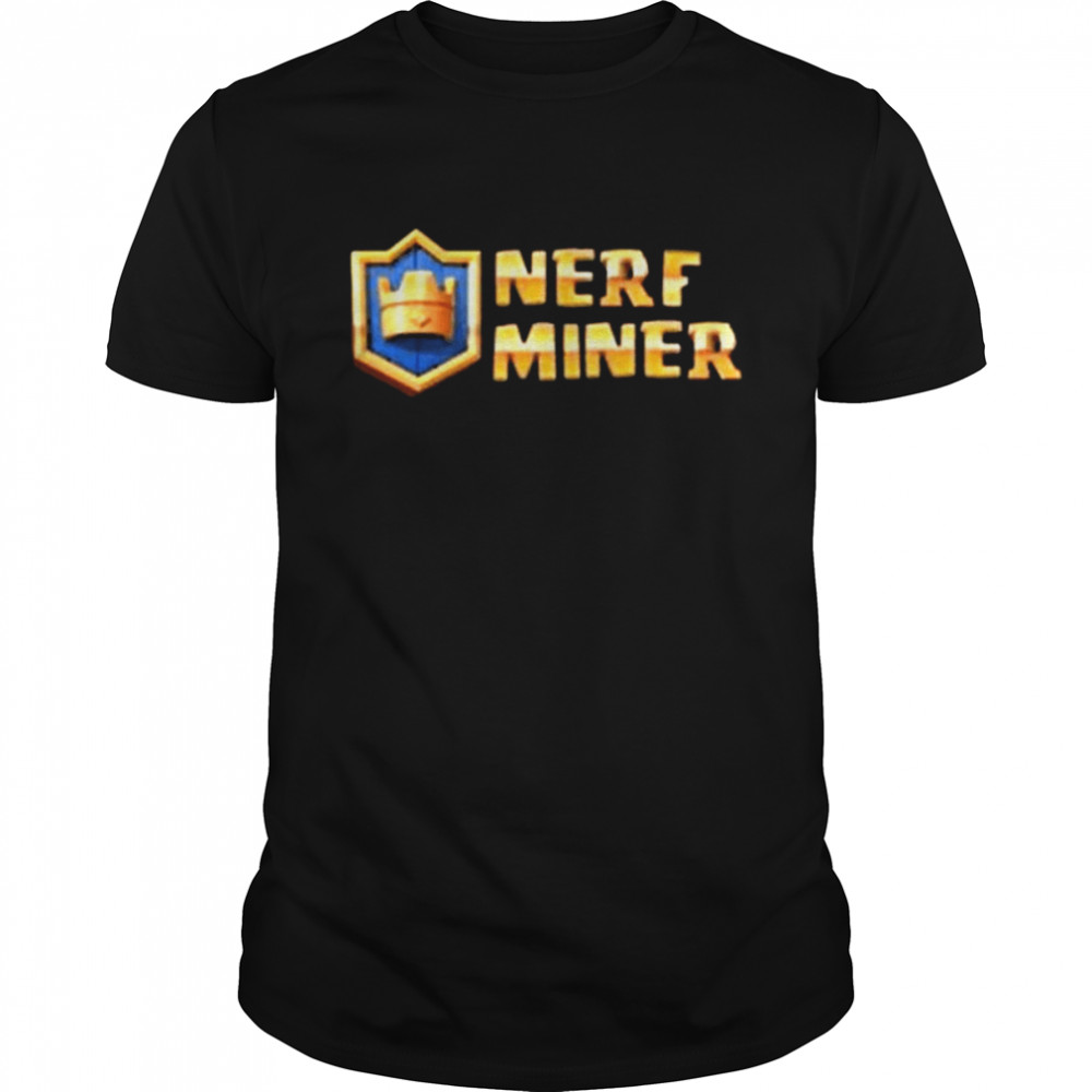 Nerf Miner 2022 shirt