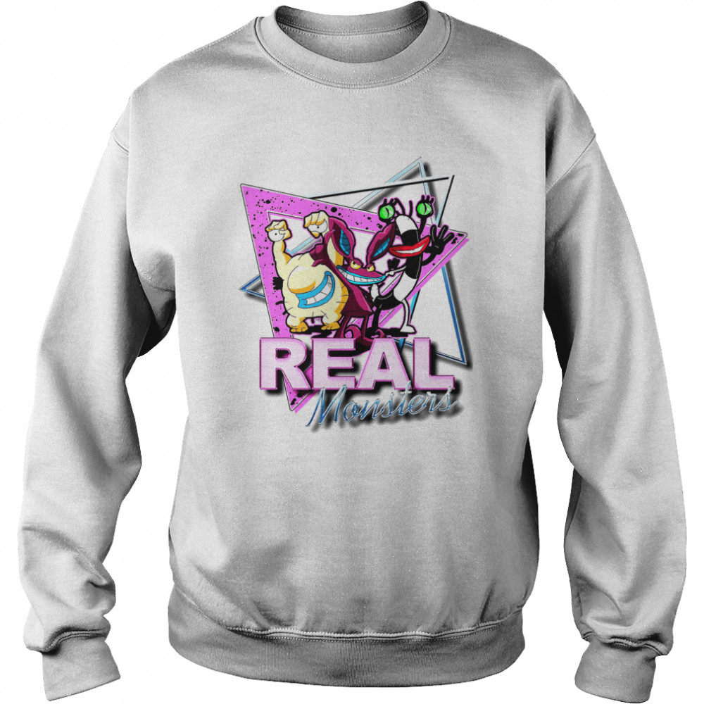 ahh real monsters homage tv shirt unisex sweatshirt