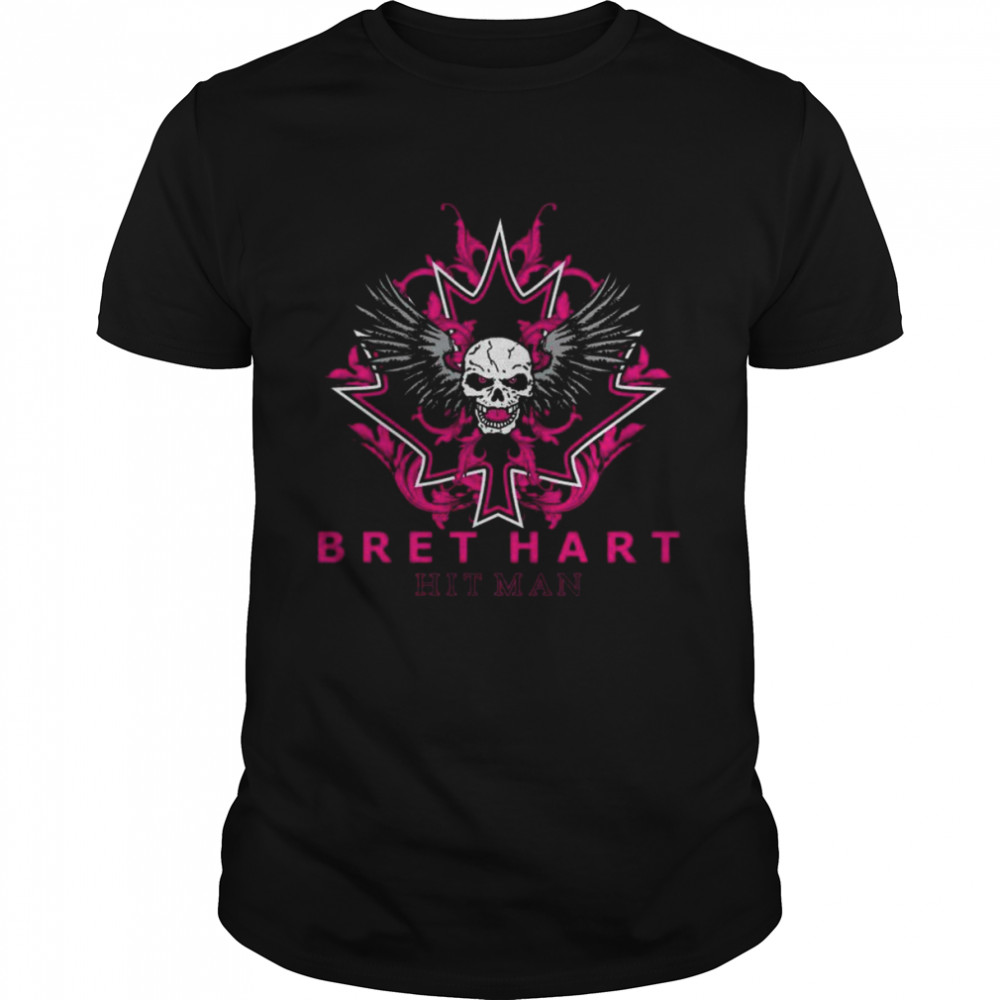 Awesome Bret Hart Hitman Maple Leaf 2022 T-Shirt