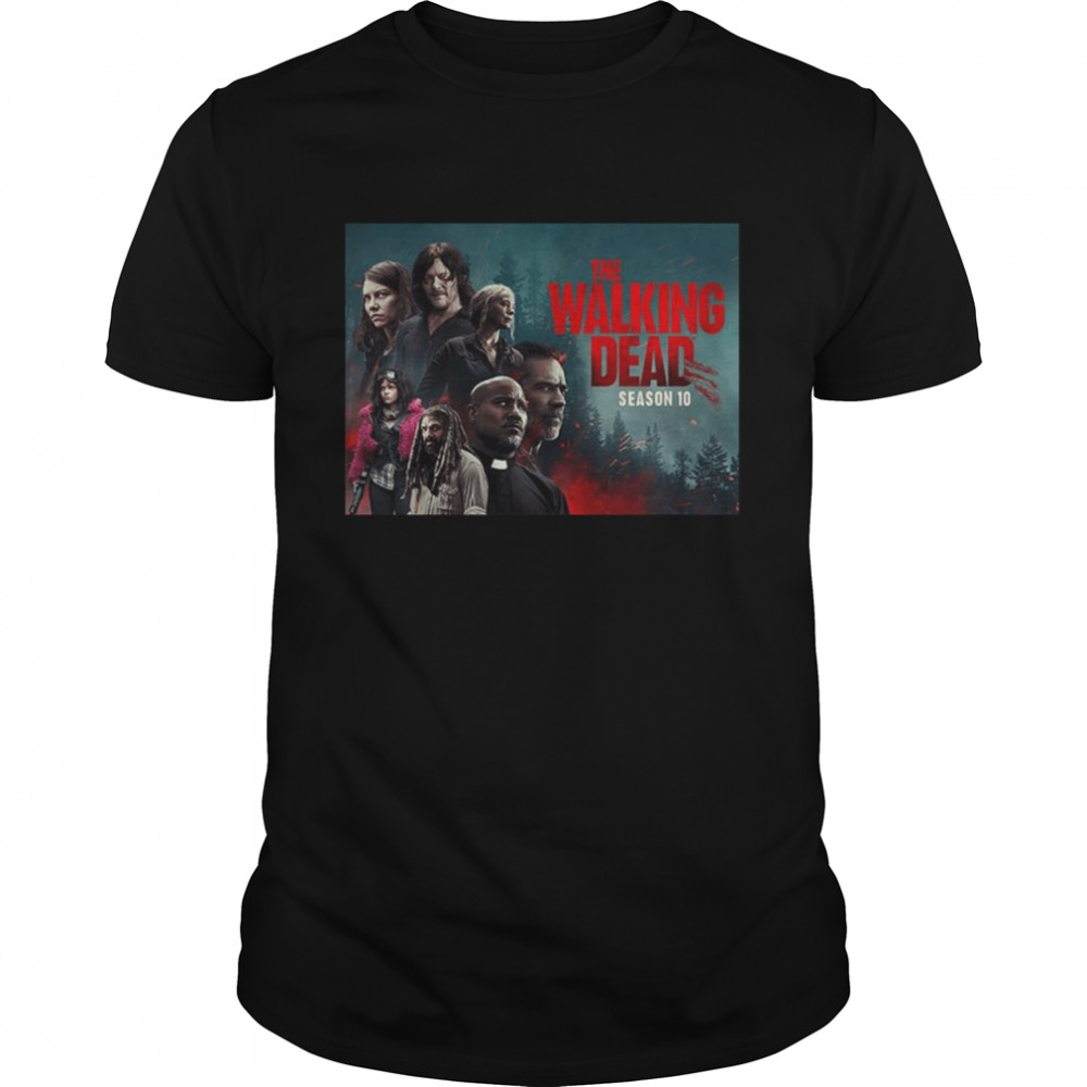 Awesome the Walking Dead Season 10 Movie  Classic Men's T-shirt