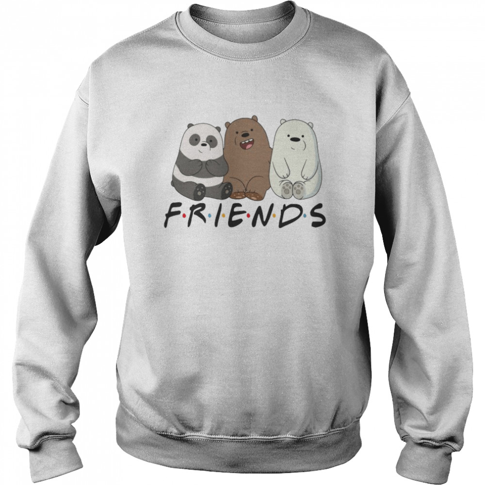 Bare Bears Friends shirt Unisex Sweatshirt