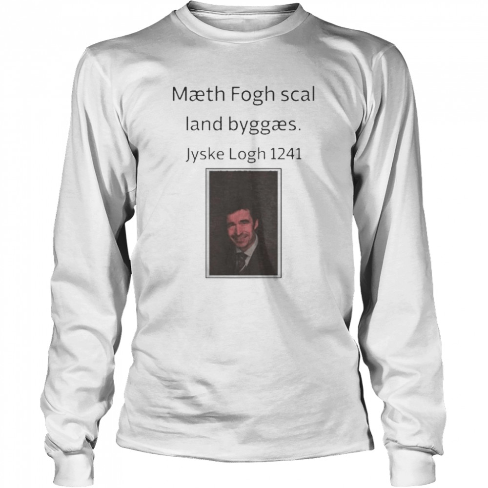 Denmark Maeth Logh Scal Land Byggaes Jyske Logh 1241  Long Sleeved T-shirt
