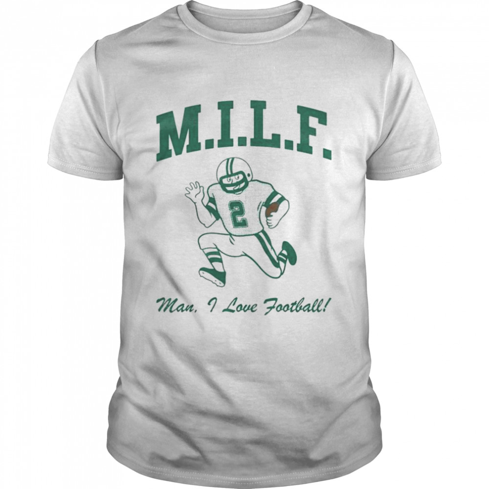 Dilf Dude I Love Football New York Shirt