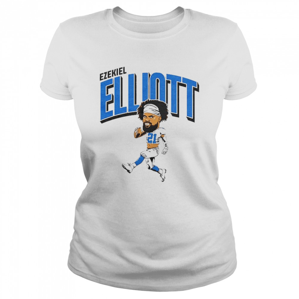 Ezekiel Elliott Caricature shirt Classic Women's T-shirt