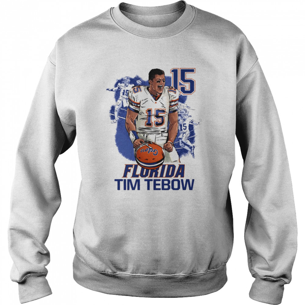 Florida Gators 15 Tim Tebow Champion T-shirt Unisex Sweatshirt