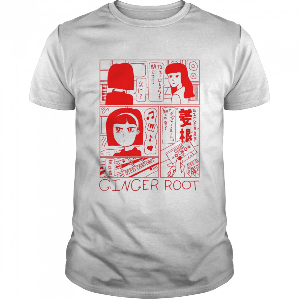 Ginger Root Manga Shirt