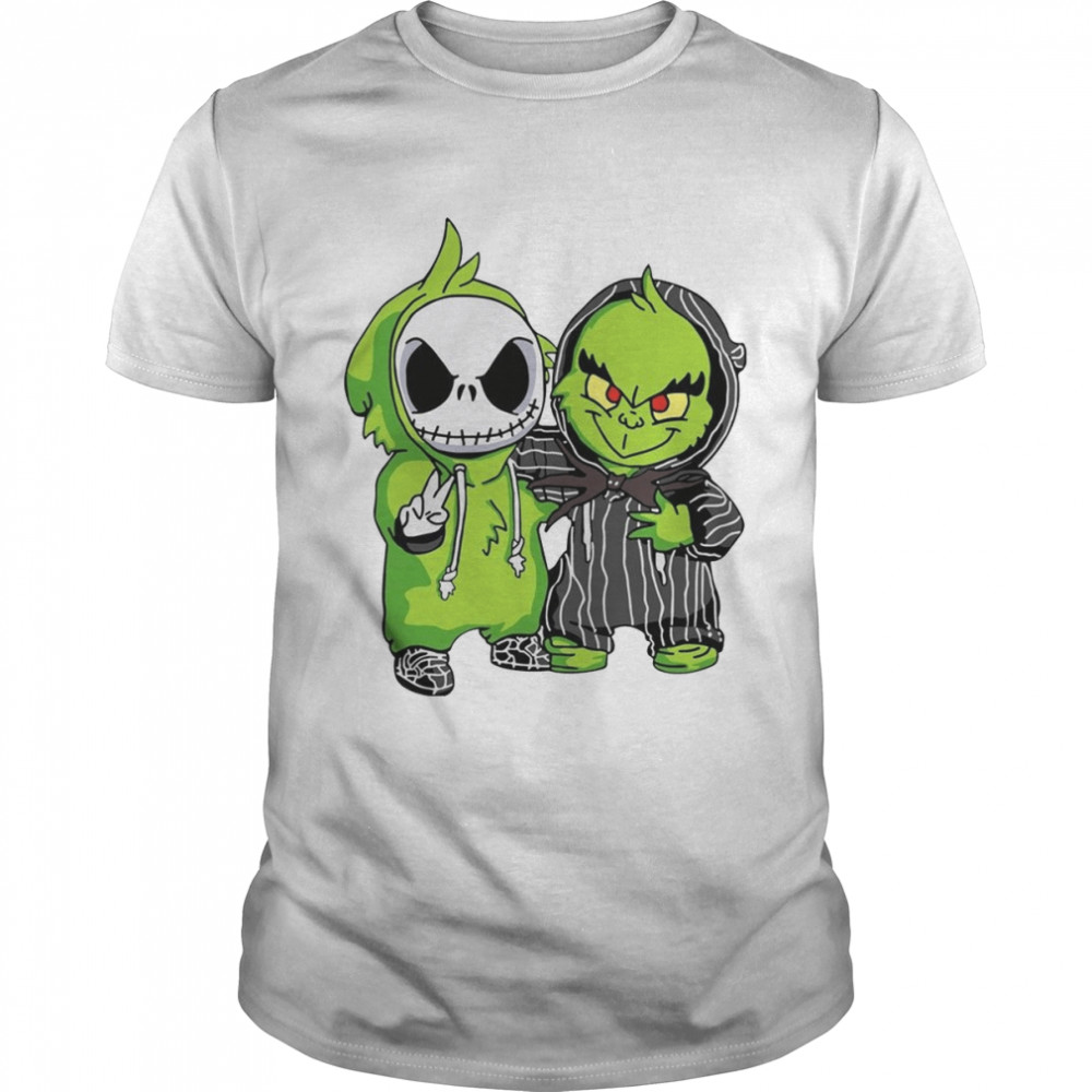 Jack Grinch Skellington Cute Halloween shirt Classic Men's T-shirt