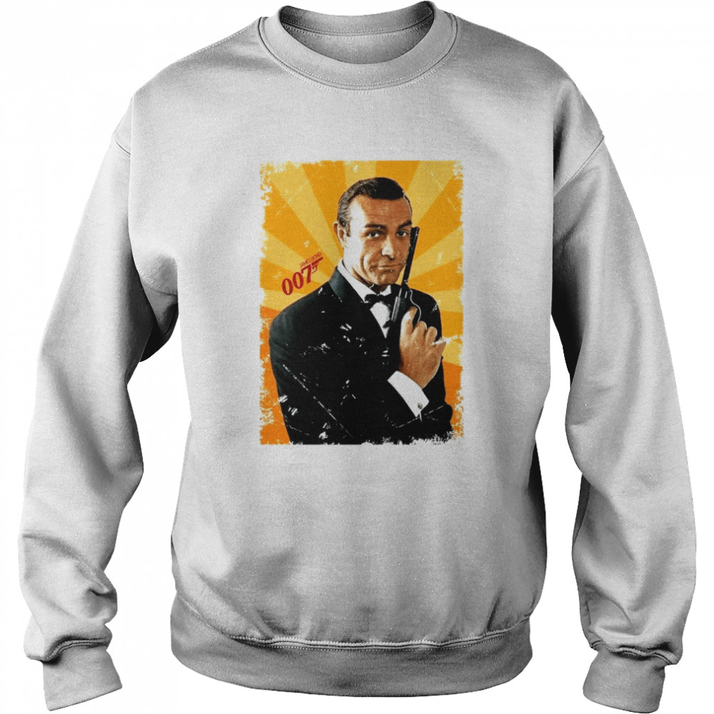 james bond 007 sean connery retro film shirt unisex sweatshirt