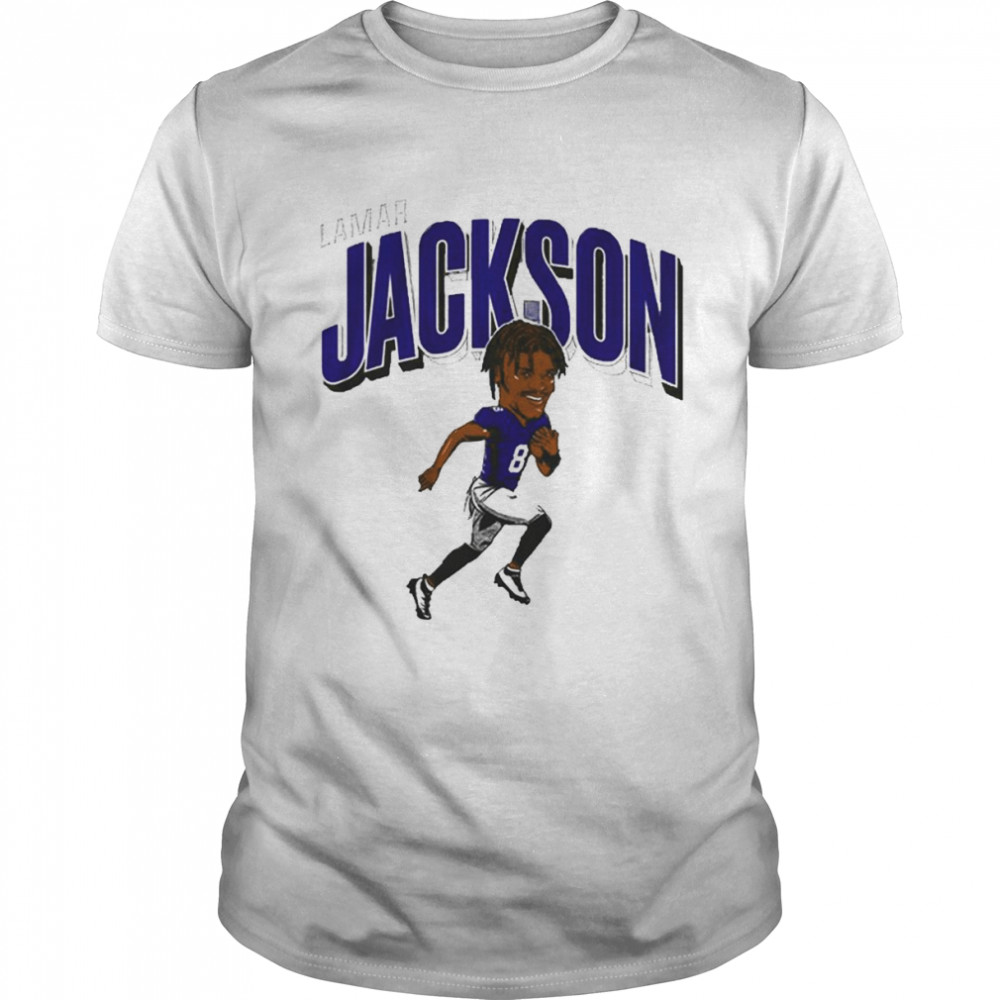 Lamar Jackson Caricature T- Classic Men's T-shirt