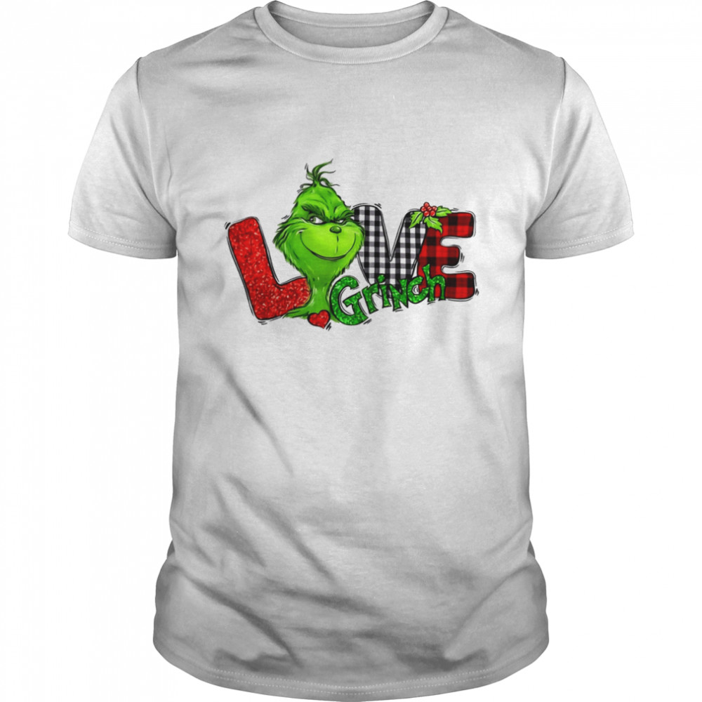 Love Grinch Christmas shirt Classic Men's T-shirt