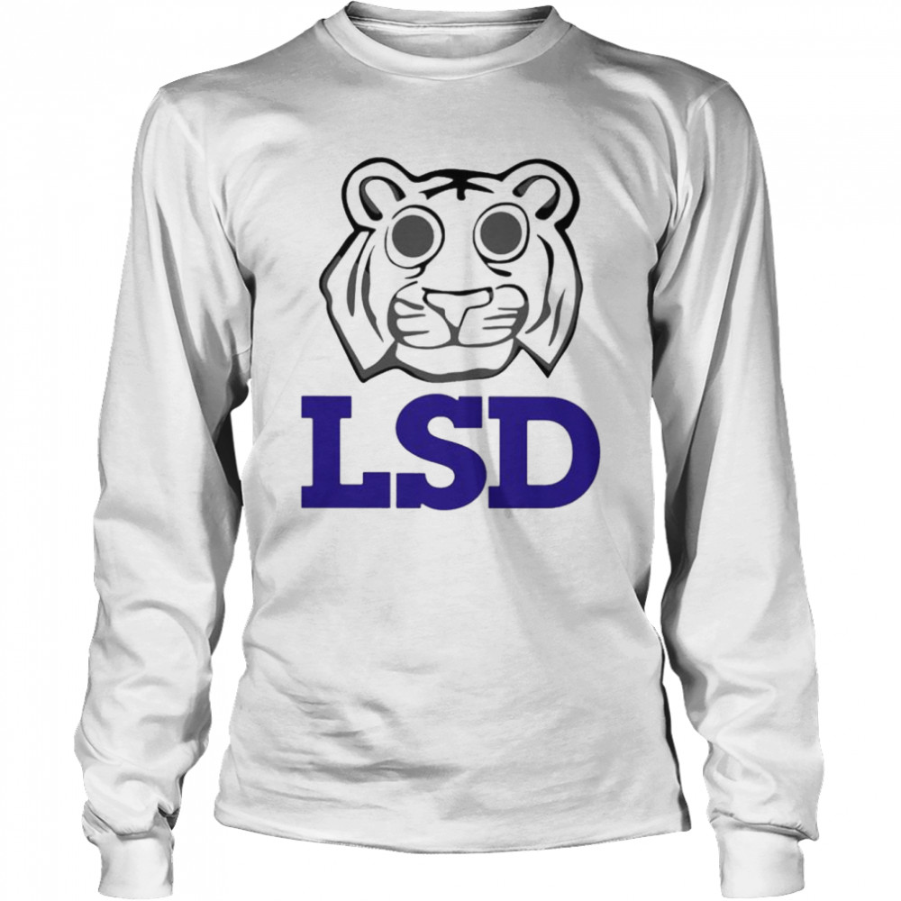 lsd tigers shirt long sleeved t shirt