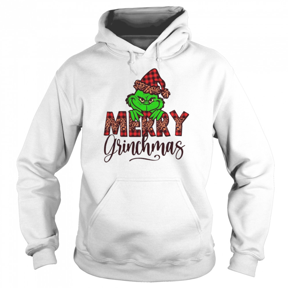 merry christmas grinch shirt unisex hoodie