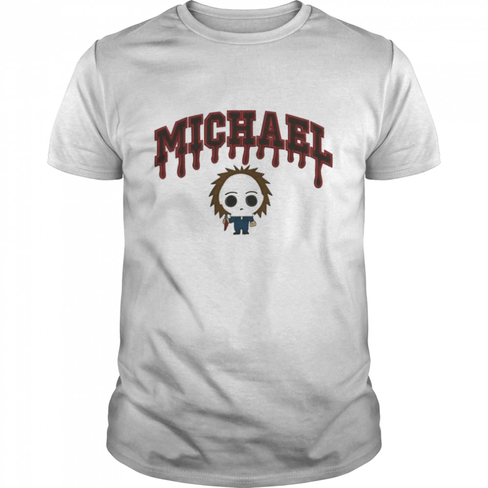 Michael Myers Cute Halloween Horror Movies shirt Classic Men's T-shirt