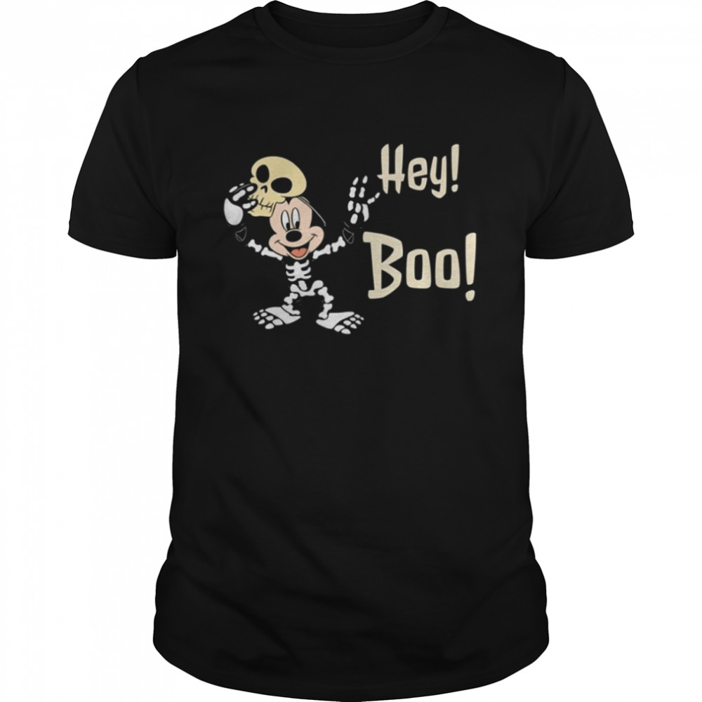 Mickey Hey Boo Halloween Shirt