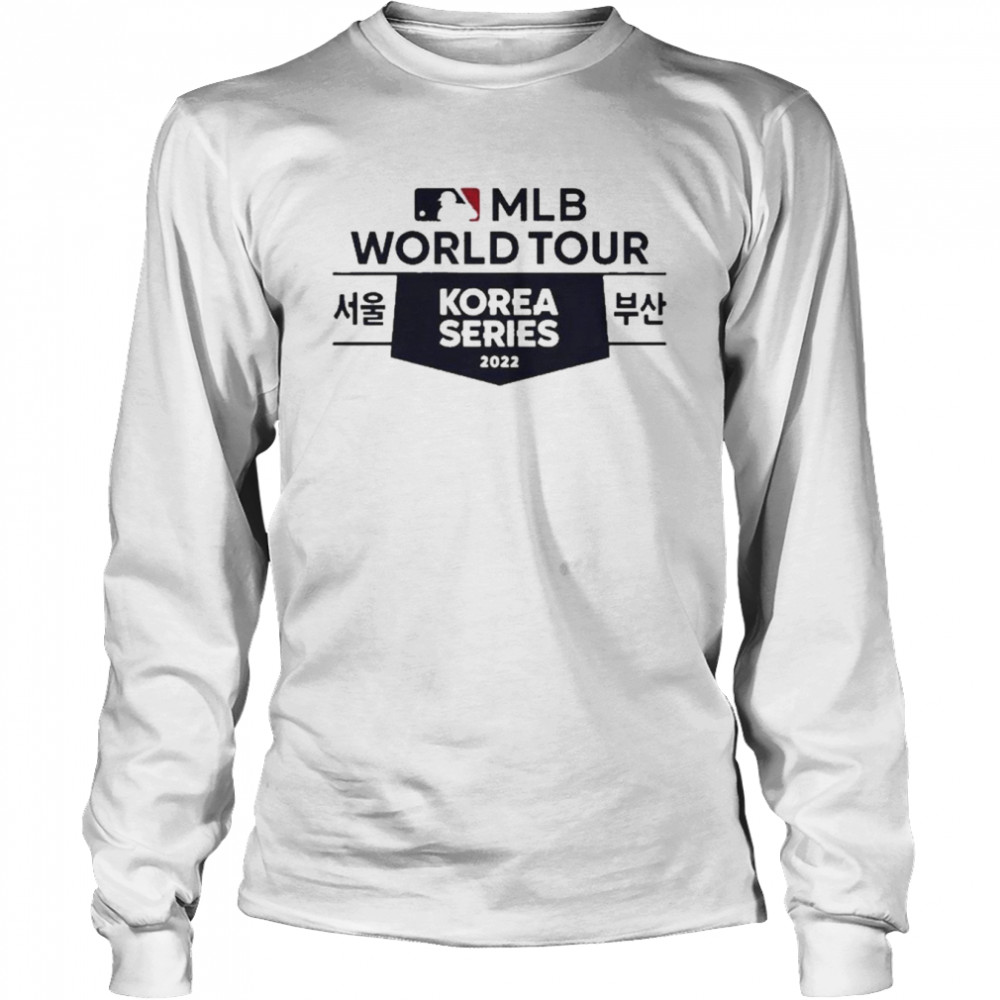 Mlb World Tour Korea Series 2022  Long Sleeved T-shirt