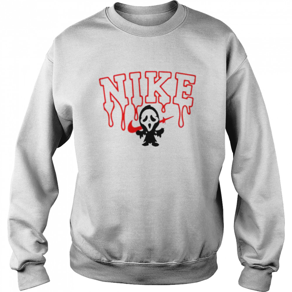nike ghostface 2022 halloween shirt unisex sweatshirt