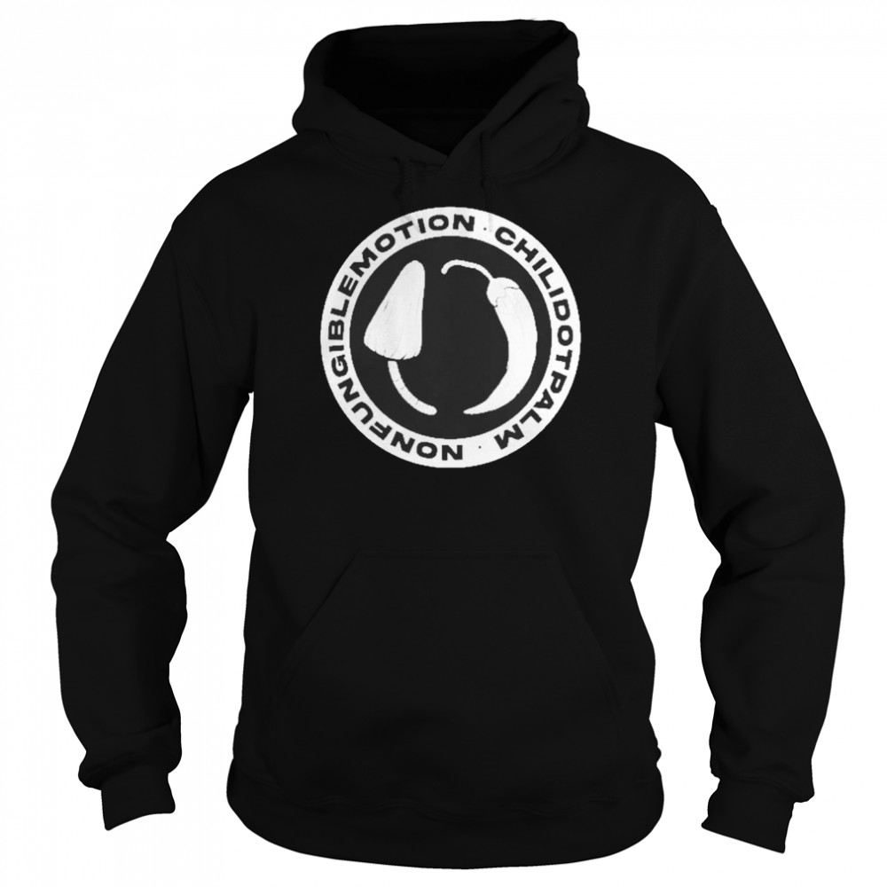 non fungible motion chili dot palm unisex hoodie