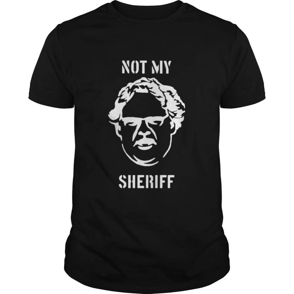 Not my Sheriff shirt Classic Men's T-shirt