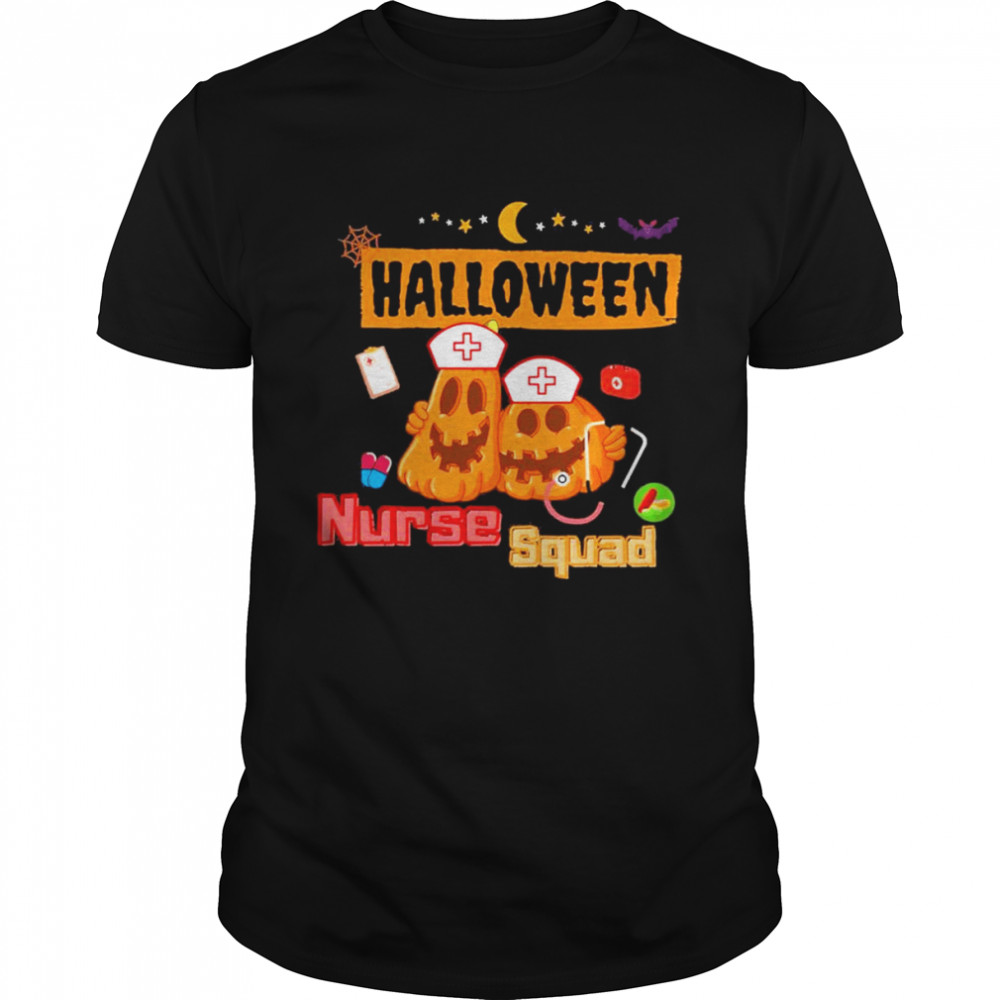 Nurse Squad Team Pumpkin Ghost Unisex T-Shirt