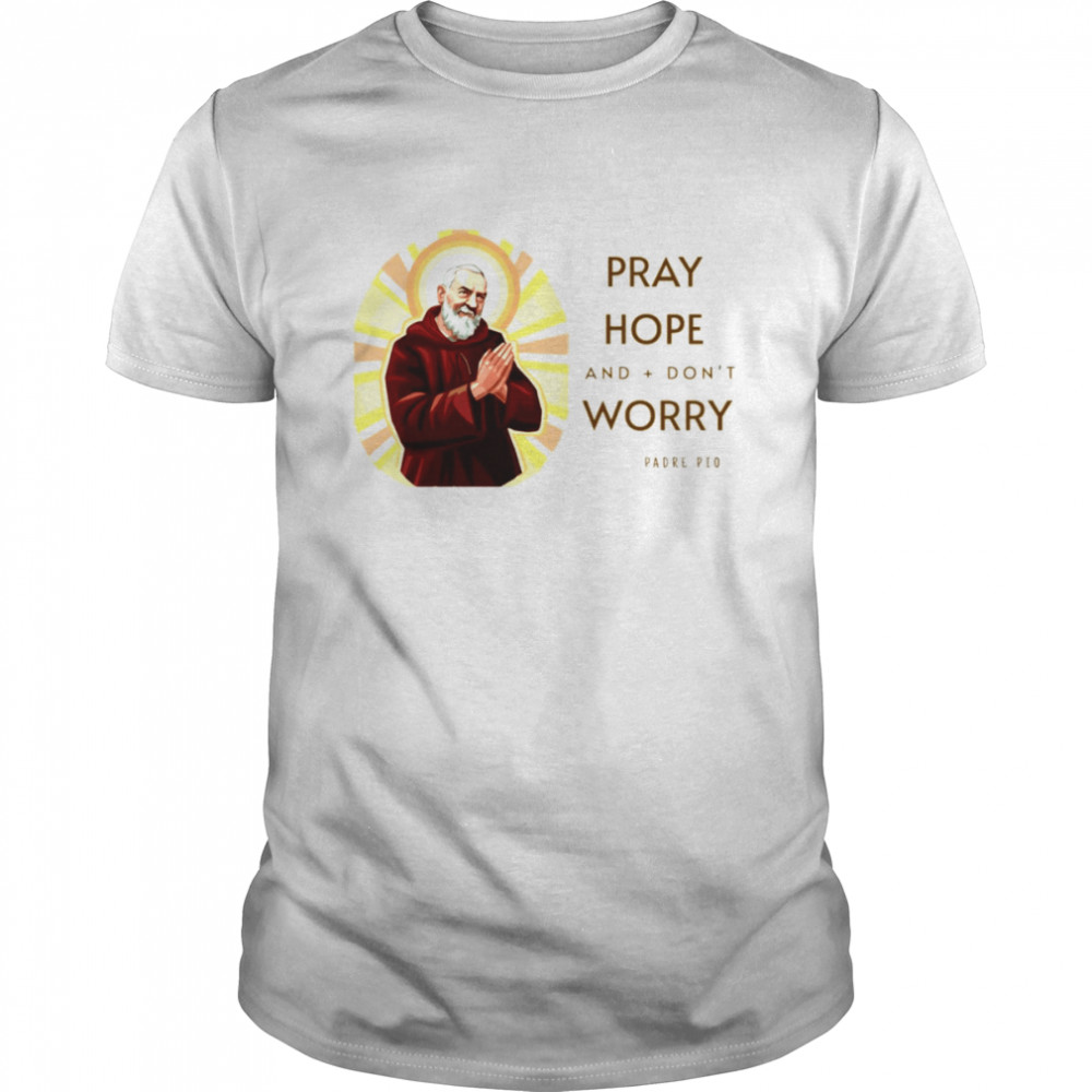 Padre Pio Zero Concern shirt Classic Men's T-shirt