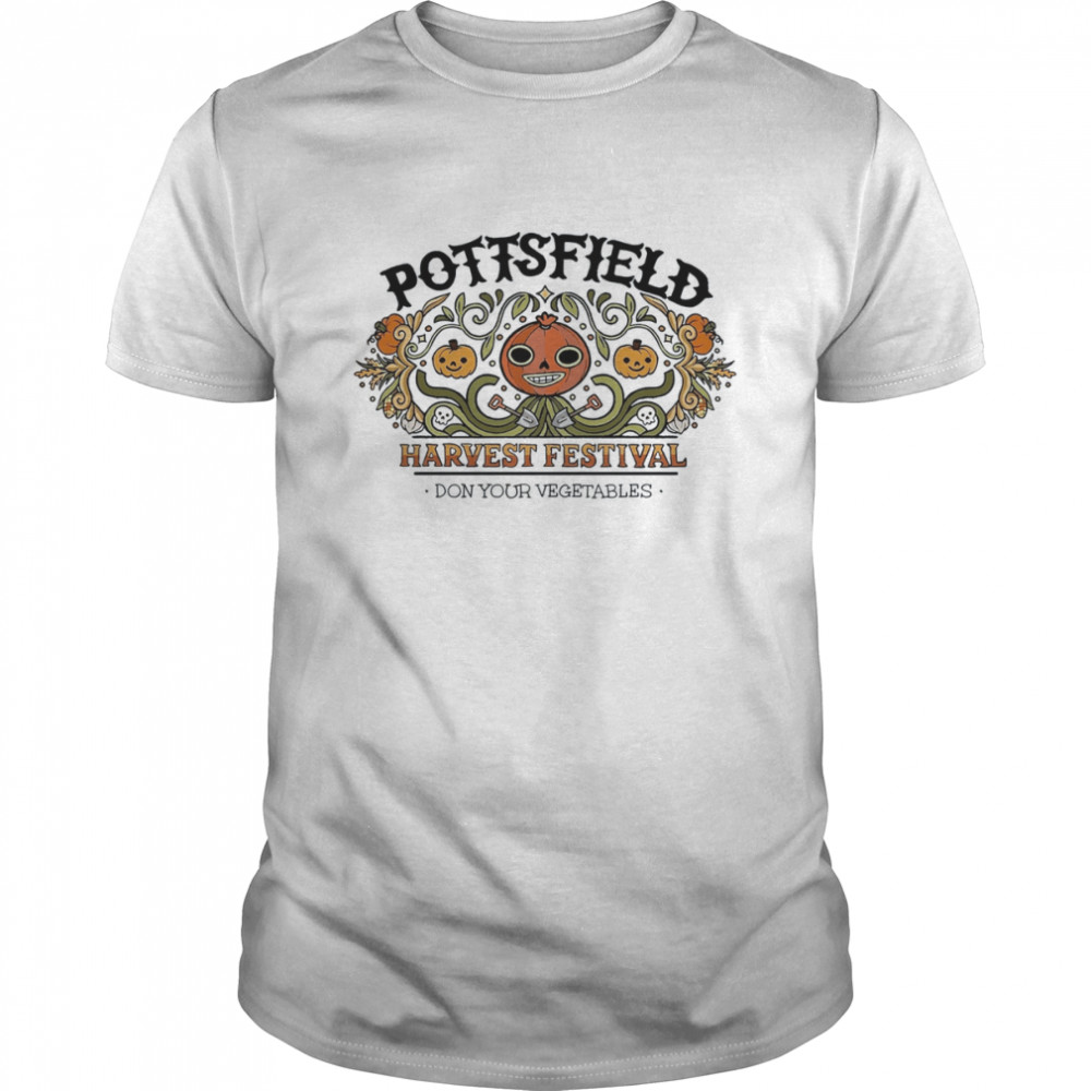 Pottsfield Harvest Festival Pumpkin Harvest Over The Garden Wall shirt Classic Men's T-shirt