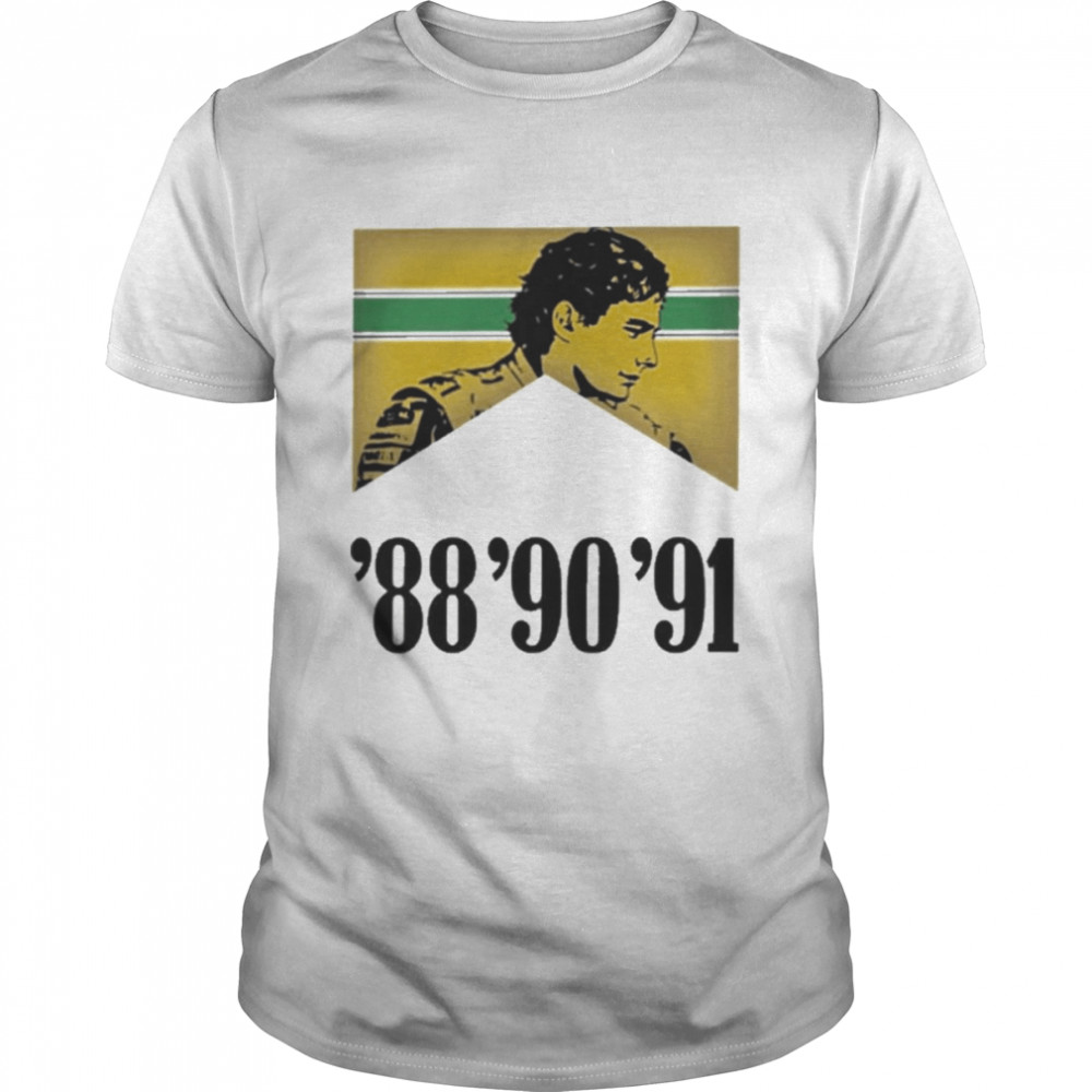 Senna’S Three The ’88, ’90, ’91  Classic Men's T-shirt