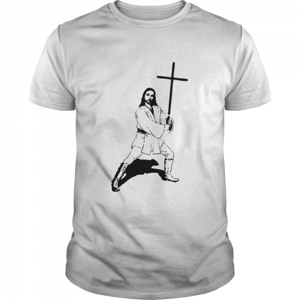 Star Wars Jesus With Saber shirt