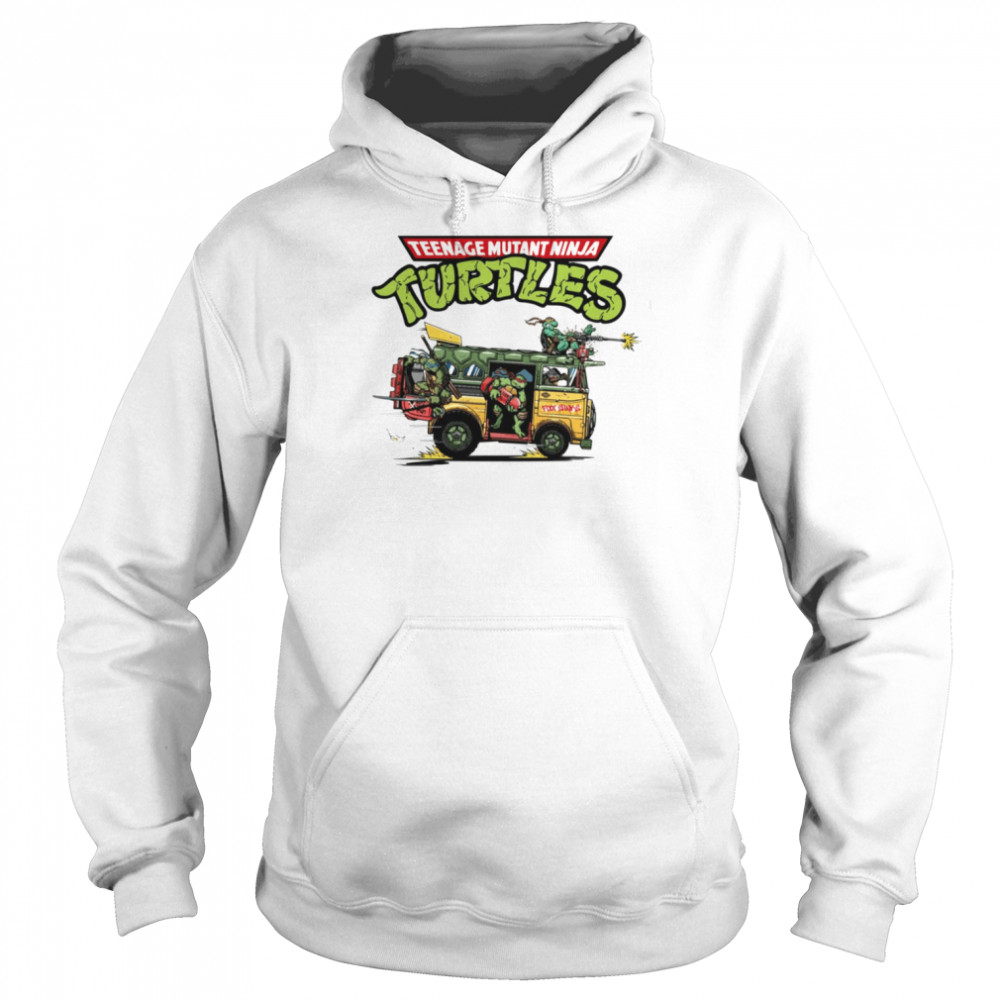 Super Turtles Car Teenage Mutant Ninja Turtles shirt Unisex Hoodie