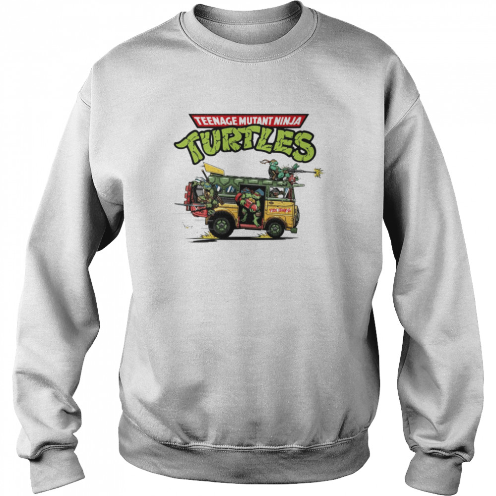 super turtles car teenage mutant ninja turtles shirt unisex sweatshirt