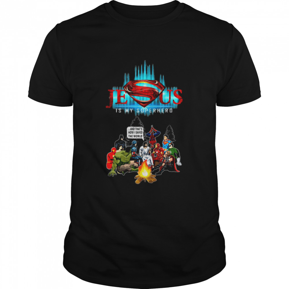 Superhero Jesus Is My Auperhero shirt