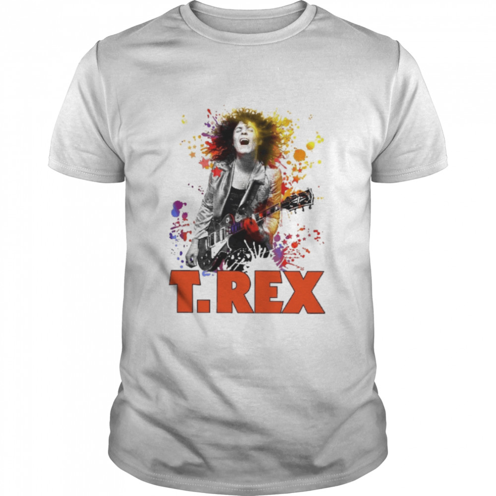 T Rex Rock Band Marc Bolan Retro Cool shirt Classic Men's T-shirt