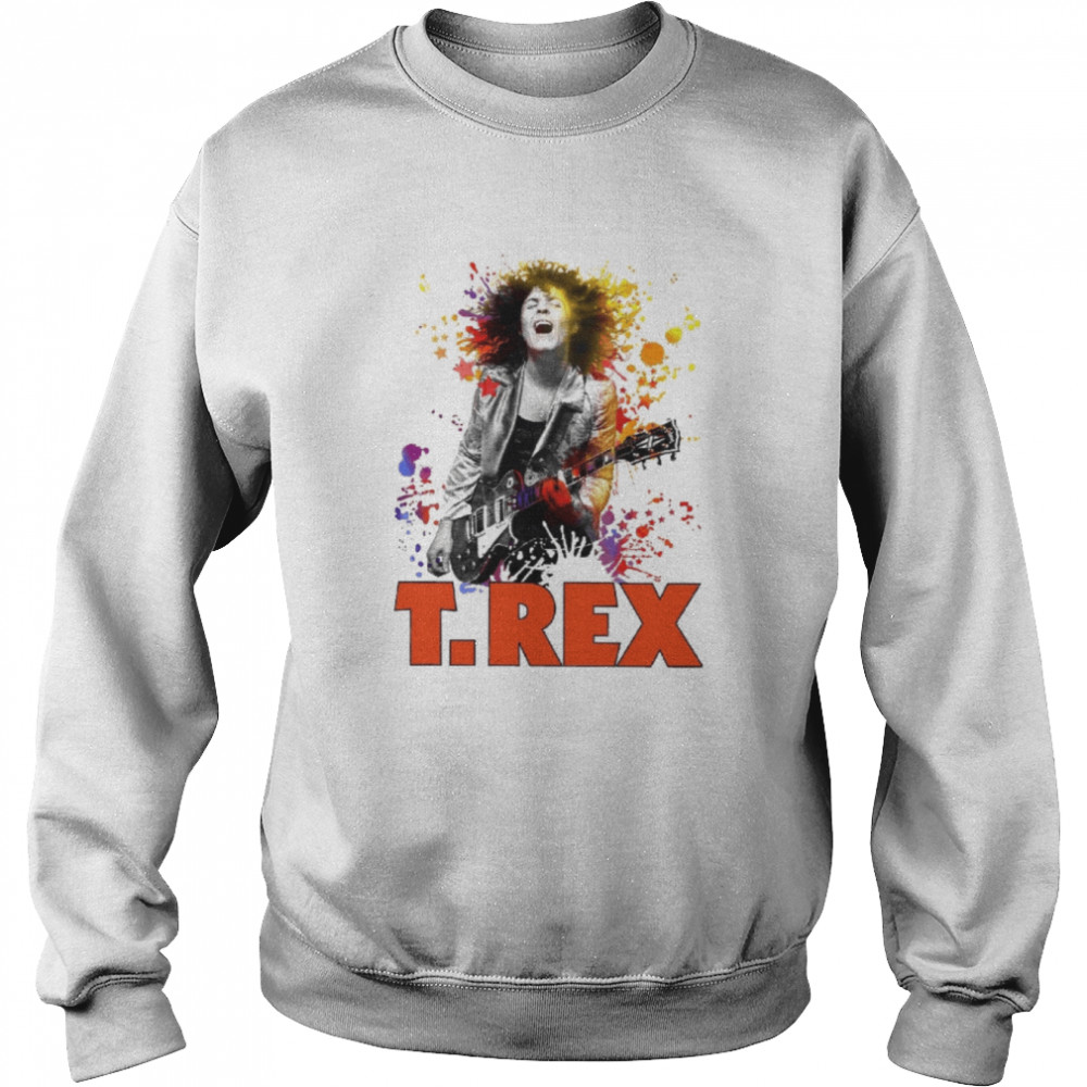 T Rex Rock Band Marc Bolan Retro Cool shirt Unisex Sweatshirt
