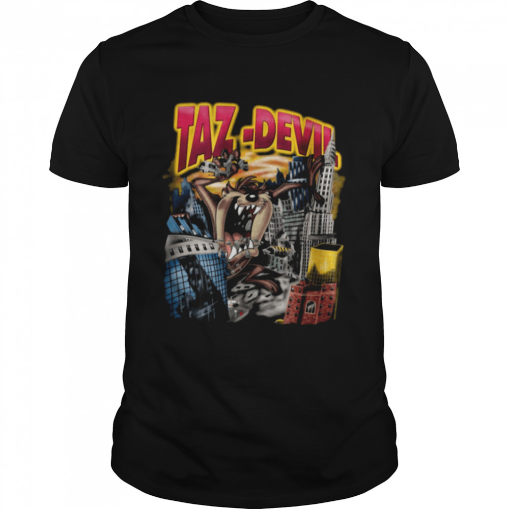 Taz Devil Graphic 90’S Retro Vintage Style Shirt