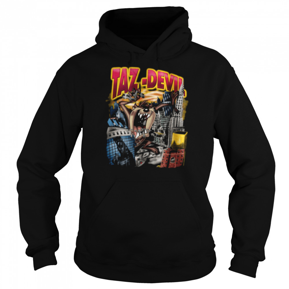 Taz Devil Graphic 90’s Retro Vintage Style shirt Unisex Hoodie