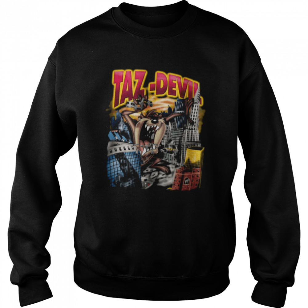 Taz Devil Graphic 90’s Retro Vintage Style shirt Unisex Sweatshirt
