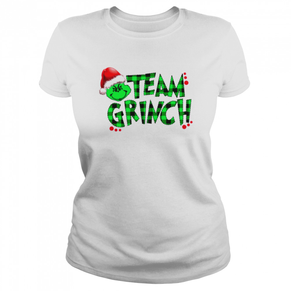 team grinch christmas squad shirt classic womens t shirt