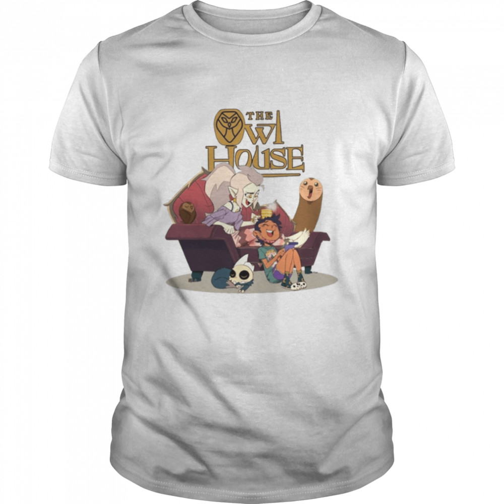 The Owl House Luz Noceda Edalyn Gus Porter Amity Hunter shirt Classic Men's T-shirt