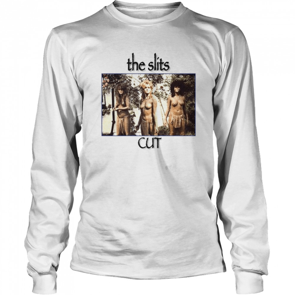 The Slits Cut Punk Rock Music Band shirt Long Sleeved T-shirt