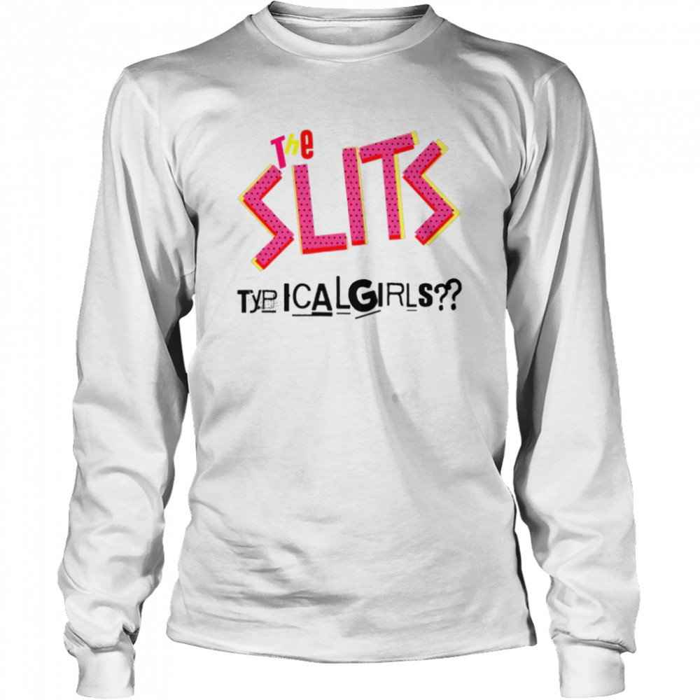 The Slits Punk Band shirt Long Sleeved T-shirt