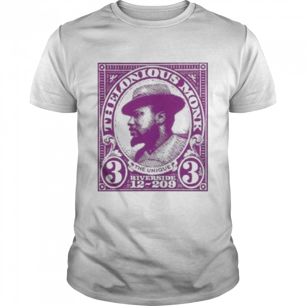 Thelonious Monk Jazz Bop Music Retro Shirt