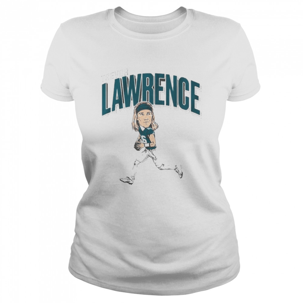 trevor lawrence caricature t classic womens t shirt