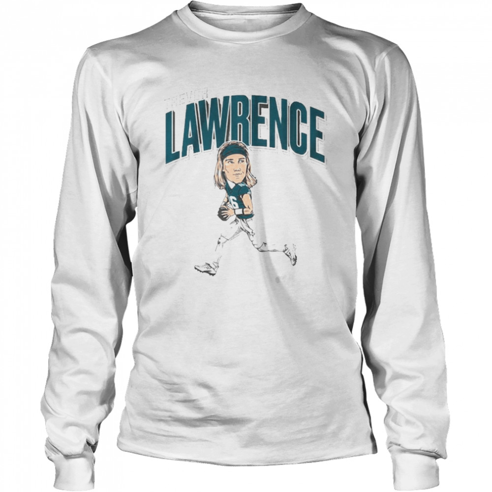 trevor lawrence caricature t long sleeved t shirt