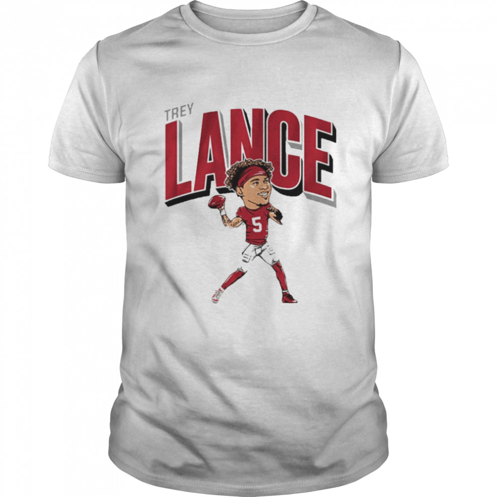 Trey Lance Caricature T- Classic Men's T-shirt