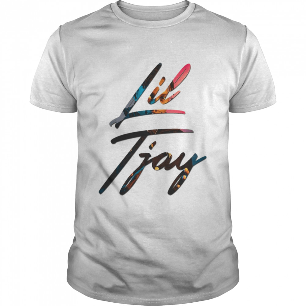 Typography Lil Tjay Aesthetic shirt Classic Men's T-shirt