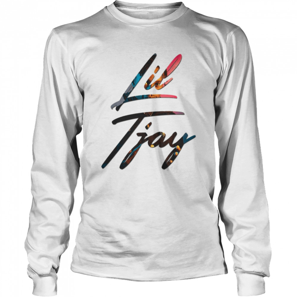 typography lil tjay aesthetic shirt long sleeved t shirt