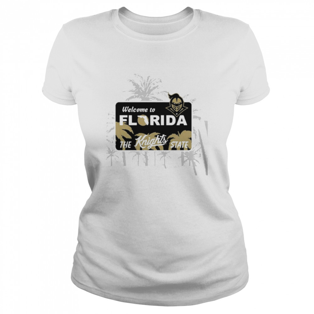 ucf knights welcome to florida t classic womens t shirt