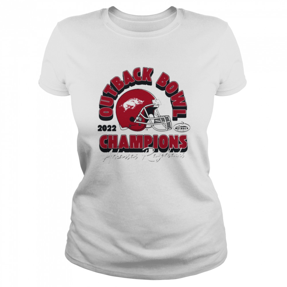 University of Arkansas Outback Bowl Champions 2022 shirt Classic Women's T-shirt