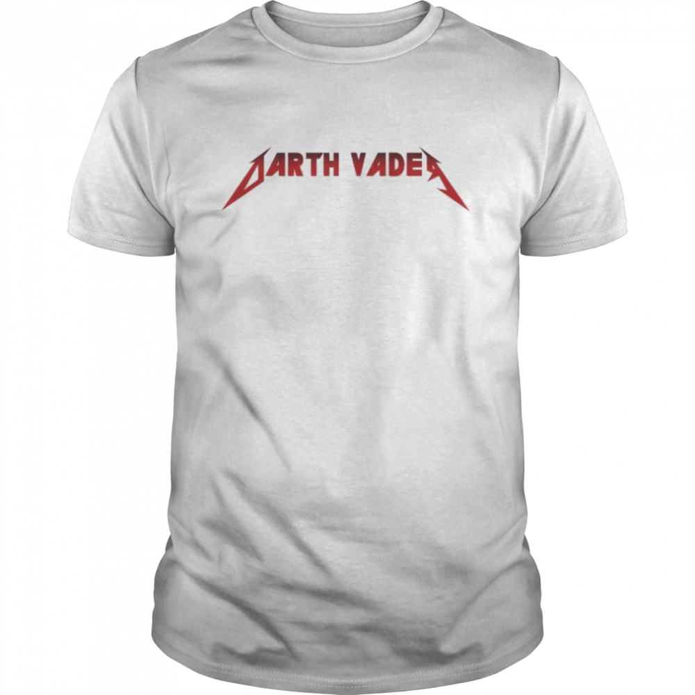 Vintage Darth Vader Rock Band Metal Style Shirt